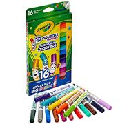 CRAYOLA Marcadores Skinnies lavables Pip-Squeaks, 16 unidades por paquete (paquete de 1)