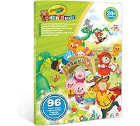 CRAYOLA Mini Kids - Álbum de Cuentos para Colorear, 96 Páginas y 1 Hoja de Pegatinas, Actividad Creativa y Educativa para Niños a Partir de 24 Meses, 25-1081G