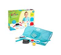 CRAYOLA Mini Kids - Kit de Tapete y Pintura Lavable Antimanchas, Superficie Reutilizable Maxi para Pintar, a Partir de 36 Meses, 81-1486