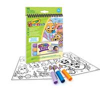Crayola Mini Kids - Libro con Actividades para Colorear, Colorea y Borra, 3 Temas Surtidos, Actividad Creativa para la Primera Infancia, 81-1499