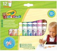 CRAYOLA Mini Kids Marcadores Super Lavable 12 Piezas Punta Redonda Colores As