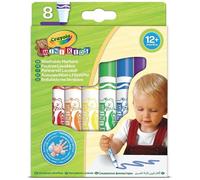 CRAYOLA Mini Kids Marcadores Super Lavable 8 Piezas Punta Redonda Colores Ass