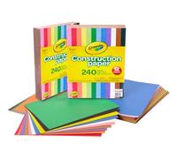 Crayola Papel de construccion, 240 Count- 2 paquetes, 12 colores