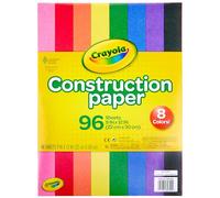 CRAYOLA 96 CT Papel de construcción, 4 (99-3000)