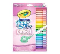 Rotuladores CRAYOLA SuperTips Pastel, Caja x20 Colores