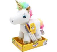 CRAYOLA - Colour Me Plush, Colorea tu Peluche con 3 rotuladores, Unicornio, Actividades Creativas y Regalo para niños, a Partir de 3 años, 4026316