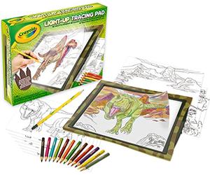 Crayola - Pizarra Mágica de Dinosaurios, Tableta Luminosa, Ocio y Viajes, Idea de Regalo, 74-7497