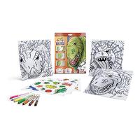 Crayola Kit Actividades Pops 3D – Dinosaurios, para colorear y crear en 3D, a partir de 6 años