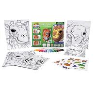 Crayola POPS - Super Kit Actividades 3D, para Colorear y Crear dibujos en 3D, actividad creativa y regalo para niños, tema Selva, a partir de 6 años, 04-2595