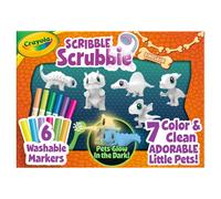 Crayola Scribble Scrubbie Pets Dinosaur Glow Combo Pack Juguetes de dinosaurios para ni os de 3, 4, 5 y 6 a os