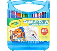 Crayola - Set de Rotuladores Lavables en Maletín 65 piezas ㅤ