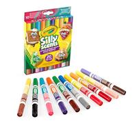 CRAYOLA - Silly Scents, Rotuladores Perfumados Lavables Doble Maxi Punta, Caja con 10 Rotuladores, 20 Colores y 20 Aromas Diferentes, Para la Escuela y el Tiempo Libre, a partir de 3 años, 58-8344