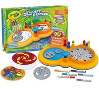 CRAYOLA - Súper Set Gira y Crea Deluxe, para Crear Mandalas y Espirales con Rotuladores, Actividad Creativa para Niños, a Partir de 6 años, 74-7499,