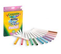 Crayola Super Tips Marcadores Super Punta Lavables 12 Colores