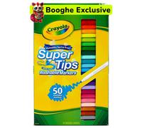 Crayola SuperTips Marcadores Lavables 50 Pack Bolígrafo Color Para Dibujar