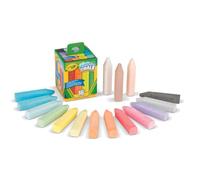 CRAYOLA - Tizas de Colores Tamaño Maxi para Dibujar en Asfalto, Colores Variados, Set de 16 Unidades, No Tóxico, Apto para Niños a Partir de 4 Años