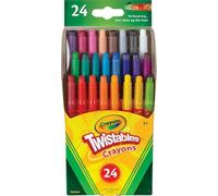 Crayola Twistables Mini matite 24/Pkg-8 Bright, 8 Neon, arcobaleno 8 Colori