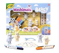Crayola - Washimals: Bluey - 4 figuras para pintar y lavar