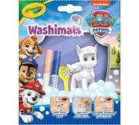 CRAYOLA Paw Patrol Washimals - Paquete Individual | Colecciona 1 de Chase, Marshall, Skye, Rubble, Rocky o Zuma | Incluye 2 marcadores Lavables y Cepillo | Niños a Partir de 3 años