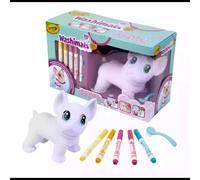 Crayola Washimals: Mascota gigante lavable y articulada para colorear