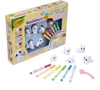 Crayola Washimals Mascotas Bebé Mascotas Guardería, Set Con 5 Cachorros