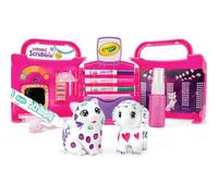 CRAYOLA - Washimals Mini Playset Peluquería Canina, Mascotas para Pintar y Lavar, Ideal para Juego y Regalo, Apto para Niños a Partir de 3 años, 74-7304