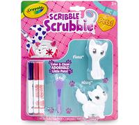 CRAYOLA WASHIMALS Mini Set Gatitos para Utilizar con el Set Bañera y 4 Mascotas, para Colorear y darles un Buen baño a Las Mascotas Ideal para Juego y Regalo, Desde 3 años