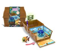 Crayola washimals ocean glow pets - kit cofre del tesoro, para colorea