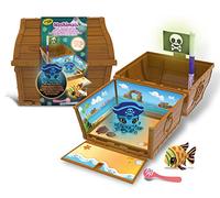 CRAYOLA Washimals Ocean Glow Pets - Kit Cofre del Tesoro, para Colorear y Bañar a los Cachorros, Juego y Regalo para Niños, a Partir de 3 Años, 74-7510