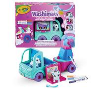 CRAYOLA - Washimals SPA Móvil, Set Camioneta, Mascotas para Pintar y Lavar, Apto para Niños a Partir de 3 años