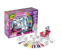 CRAYOLA Washimals - Super Set Actividad Color y Lavado con Cachorros con Bañera en Funcionamiento, óptimo como Regalo, Edad Recomendada: a Partir de 3 años