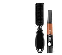 Crayon à Barbe - Noir Stylo de Remplissage pour Barbe | Marqueur à | Outil de Toilettage Précision Coiffage Longue Tenue | Look Impeccable Mariage Fête Voyage Travail Rendez-vous