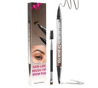 Crayon À Sourcil Imperméable, 3x1,5x15,2 Cm, Stylo À Sourcils À Double Extrémité, Crayon À Sourci-l Liquide, Longue Durée, Pour Le Toilettage Et La Mise En Forme Des Sourcil