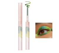 Crayón de lápiz de sombra de ojos, barra de sombra de ojos,Lápiz de sombra de ojos resaltador a prueba de manchas Lápiz de sombra de ojos nacarado - Maquillaje de ojos de 0,25 g para iluminar el gusan