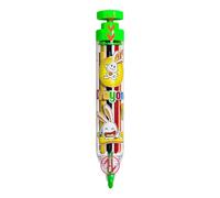 Crayón de prensa rotativa, 2,5 cm, lápices de colores rodantes, crayones giratorios y prensados, varillas giratorias , juego de desarrollo de coloración libre, hogar, escuela en interiores