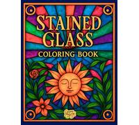 Crayon Play On! Coloring Book Stained Glass Edition