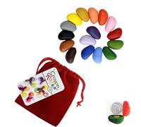 Crayon Rocks 16 Colors in a Red Velvet Bag