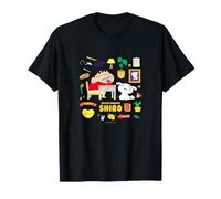 Crayon Shin-chan happy!shiro Estudio de Shin-chan Camiseta