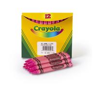 Crayones Crayola rosados, paquete de 12 (5208361010)