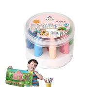 Crayones De Cacahuete Lavables Para Niños - Pasteles Al Óleo De Fácil Agarre Y Crayones De Dibujo Para Manos Pequeñas | Colores Brillantes Hechos De Sintética Natural | Regalo De Arte Perfecto Pa