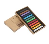 Crayones fluorescentes para el cabello y el arte, set desechable de tizas para teñir el cabello, crayones vibrantes en tonos pastel con pigmento suave y mezclable, ideales para (12 colores)