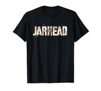 Crayones Vintage Jarhead Officer Proud Corps I Eat MRE Eater Camiseta gráfica económica