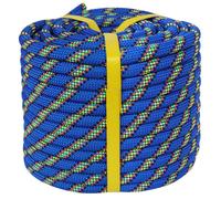 CRAYZA Cuerda arborista trenzada doble 12 pulgadas x 150 pies Cuerda de poliéster Cuerda de toro 48 hebras para trabajo en árboles Escalada Tirar