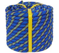 CRAYZA Cuerda arborista trenzada doble 12 pulgadas x 200 pies Cuerda de poliéster Cuerda de toro 48 hebras para trabajo en árboles Escalada Tirar