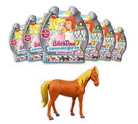 CRAZE Bibi y Tina Figuras de Juguete 6 Unidades Multipack de Caballos Juguetes Figuras de Juego para coleccionar e intercambiar Granja Animales Caballos niñas Regalo Juegos a Partir de 3 años, 41260