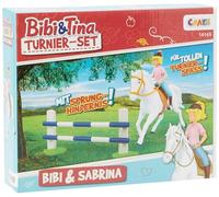 Craze Bibi y Tina Juego de Torneo de Juguetes Bibi & Sabrina, Incluye Accesorios de Caballos Figuras de Juguete para coleccionar Juguetes para niñas 14165