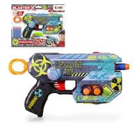 CRAZE Blaster-X Foam Guns Strike - Pistola de Espuma para niños 21cm, 8 Dardos, Alcance de Disparo 13m - Juguete Explosivo de Espuma