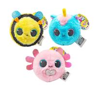 Craze BOUNZZ Pack 3 Peluches Saltarines - Peluche Antiestrés y Relajante para Niños - Juguetes Suaves y Esponjosos para Coleccionar - Regalo Original Infantil Desde 3 Años