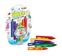 CRAZE INKEE Bath Crayons, Rotuladores lavables para bañera, juguetes bañera para niños, incluye 6 rotuladores, incluye 70g, Sin Gluten