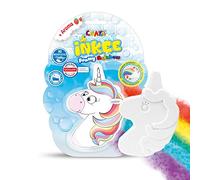 CRAZE INKEE Bomba de baño para niños con forma de Nube o Unicornio y efecto de estella de Arcoiris, Bombas de baño con aroma a Fresas, incluye 150g, 1 de 2 diseños, Sin Gluten